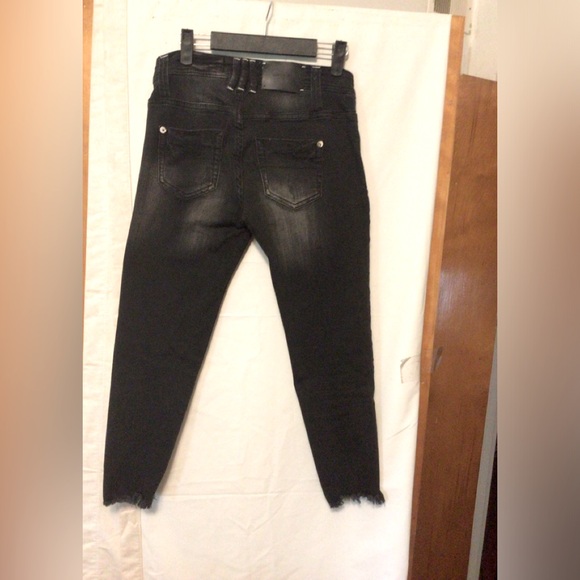 EIGHTY TWENTY 8020 FACTORY FADED SKINNY JEANS SZ 26 - Picture 5 of 7